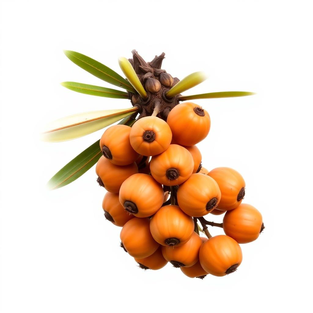 نخلة الدليب (Borassus aethiopum — Arecaceae) — الثمرة/المحصول عن قرب: عنقود ثمار نخلة الدليب البرتقالية الضخمة الناضجة — Borassus aethiopum — ملحق الثمار والشجيرات الاستوائية بمحلية هيبان الكبرى [heiban-deleib-fruit.jpg]